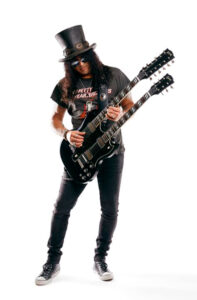 Slash double neck guitar