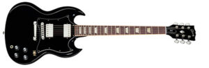 gibson sg standard ebony