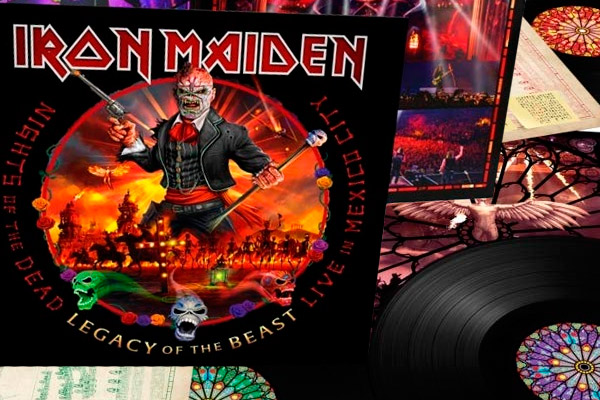 Iron Maiden, nuevo disco en directo: Night of the Dead, Legacy of the Beast, Live in Mexico City